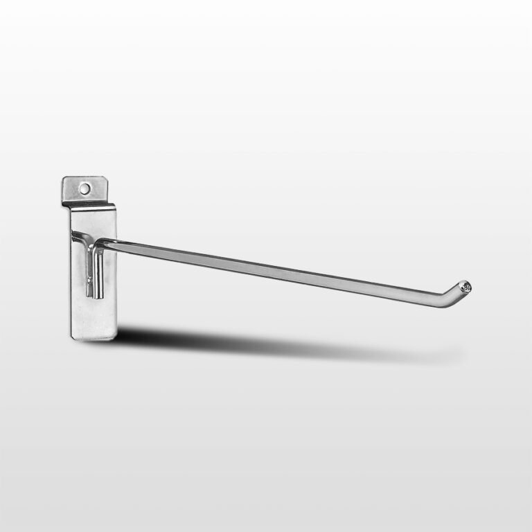Chrome Peg Hook for Slatwall skydisplaysystem