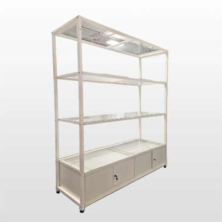 Wig Display-Metal (Storage Cabinet Optional)